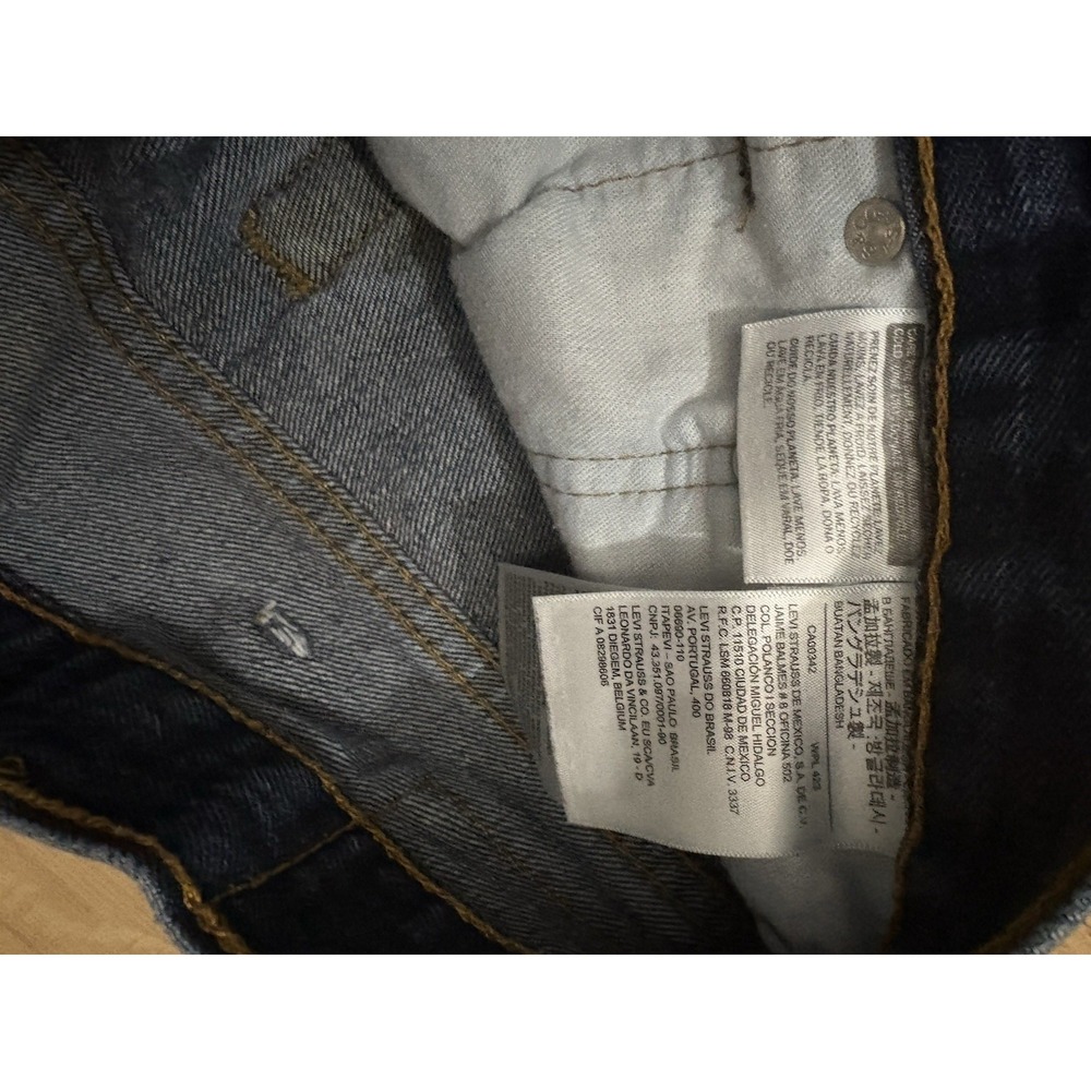 Levis 517 Boot Cut Jeans Medium Wash Men's Size 40x28 - Picture 5 of 7